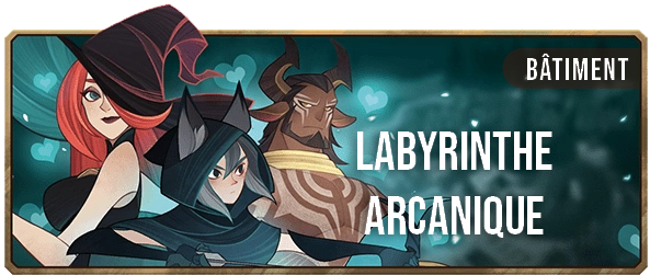 Le Labyrinthe Arcanique - Bannière - AFK ARENA