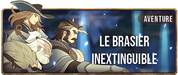 Le Brasier Inextinguible - Bannière - AFK ARENA