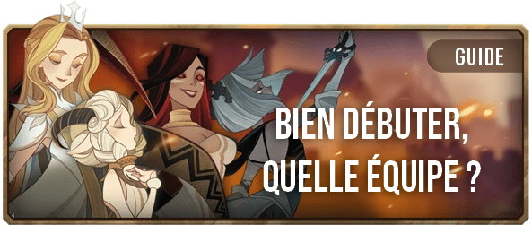 Bien débuter, quelle équipe - Bannière - AFK ARENA