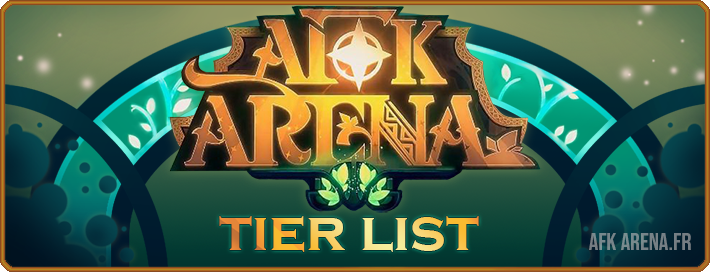 Tier List - Bannière - AFK ARENA